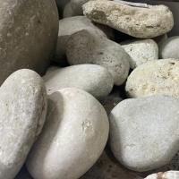 Камень Галька светлая 10-20 см за кг