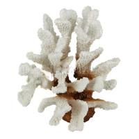 Коралл пластиковый белый 14*7*12 см