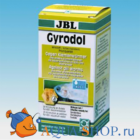 Средство JBL Gyrodol от червеобразных паразитов 20 мл купить в  интернет-магазине AQUA-SHOP