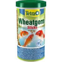 Корм для прудовыx рыб TetraPond Wheatgerm Sticks плавающие гранулы для низкиx температур